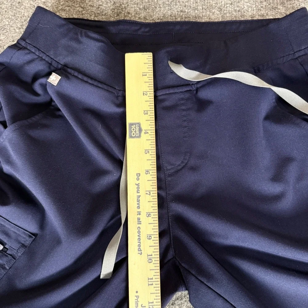 FIGS Zamora Mens Jogger Scrub Pants Medium Navy‎ Blue Medical Nurse Healthcare